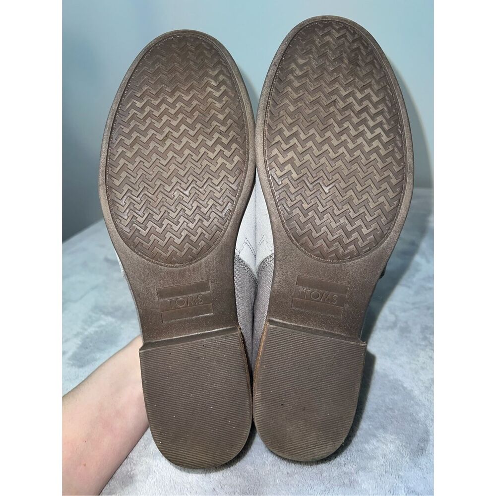 TOMS Women's Shaye Booties Drizzle Gray Suede 9.5 - Picture 8 of 8
